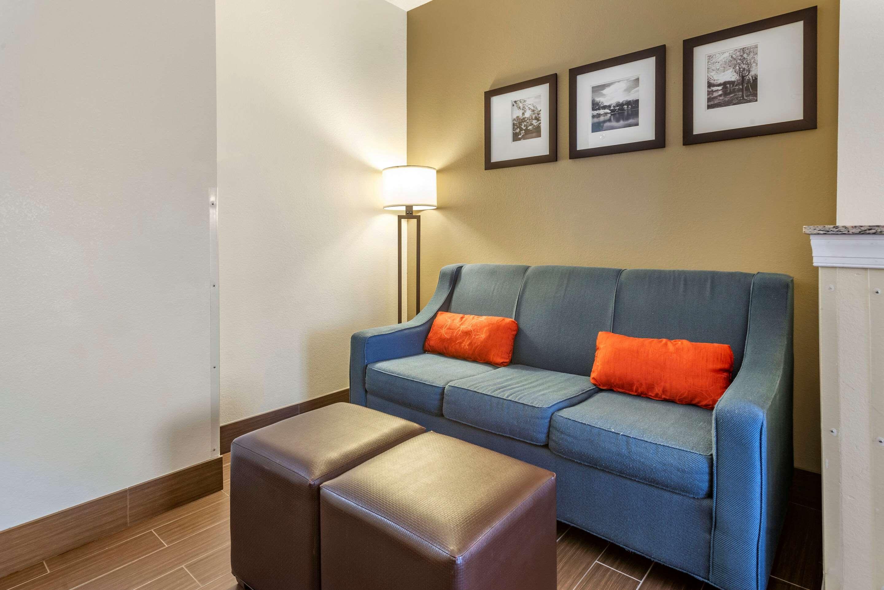 Comfort Suites Newark - Harrison Bagian luar foto